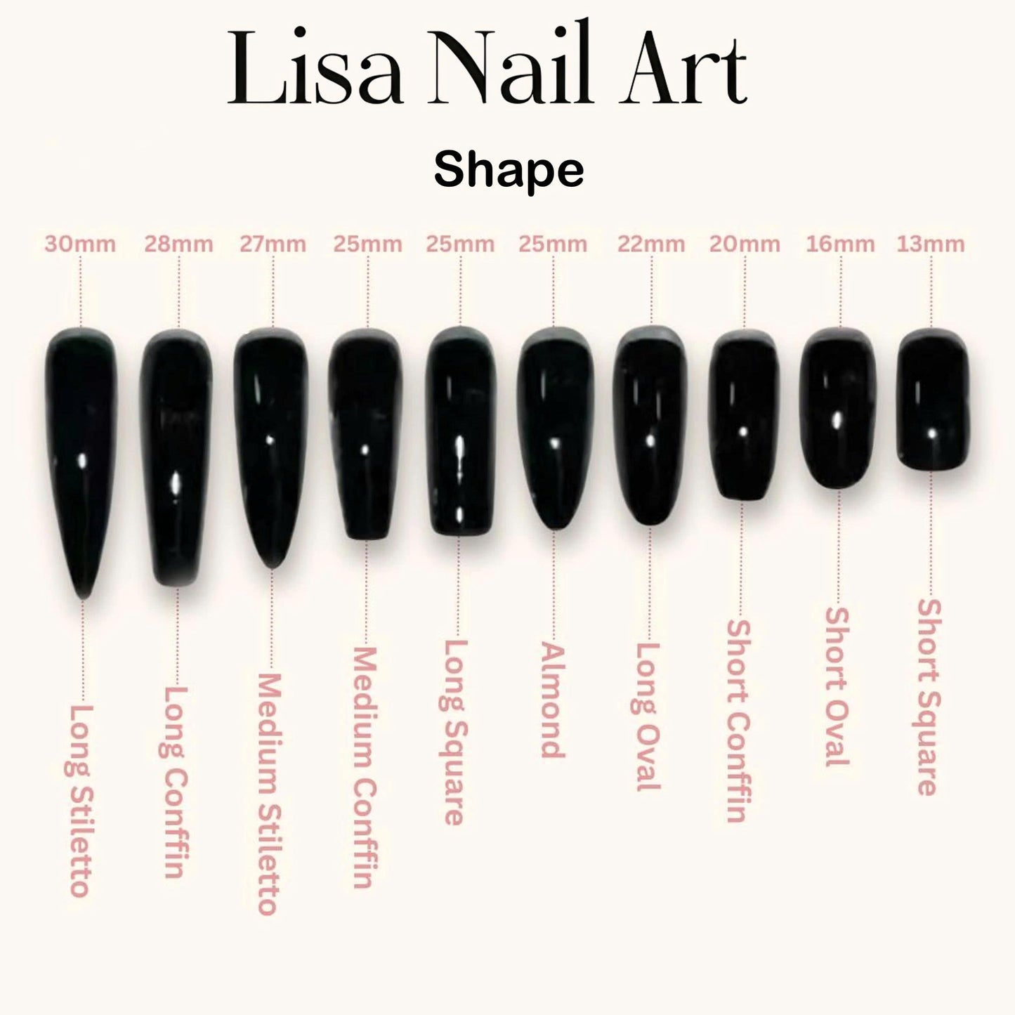 3D Fruit, Insect, and Abstract Art Design Handmade Press-On Nails