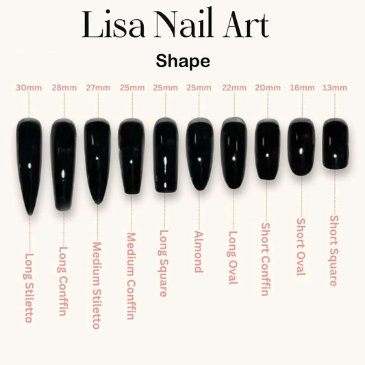3D Cute Whimsical Character Kawaii Square Press On Nails Set