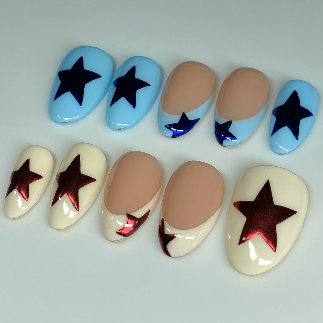 Stunning Star Nail Art Set - Trendy & Durable