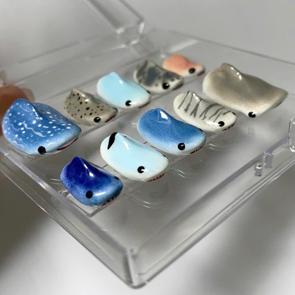 Acrylic Shark Press On Nails 3D Baby Shark