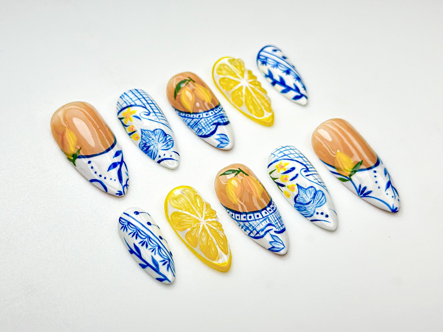 Vivid Jungle Safari Press On Nails