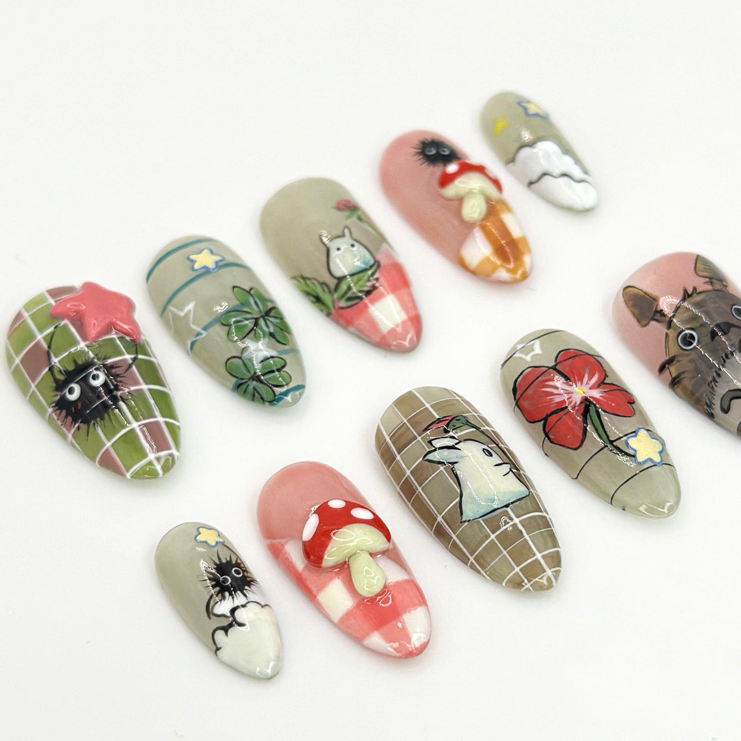 My Neighbor Totoro Press On Nails