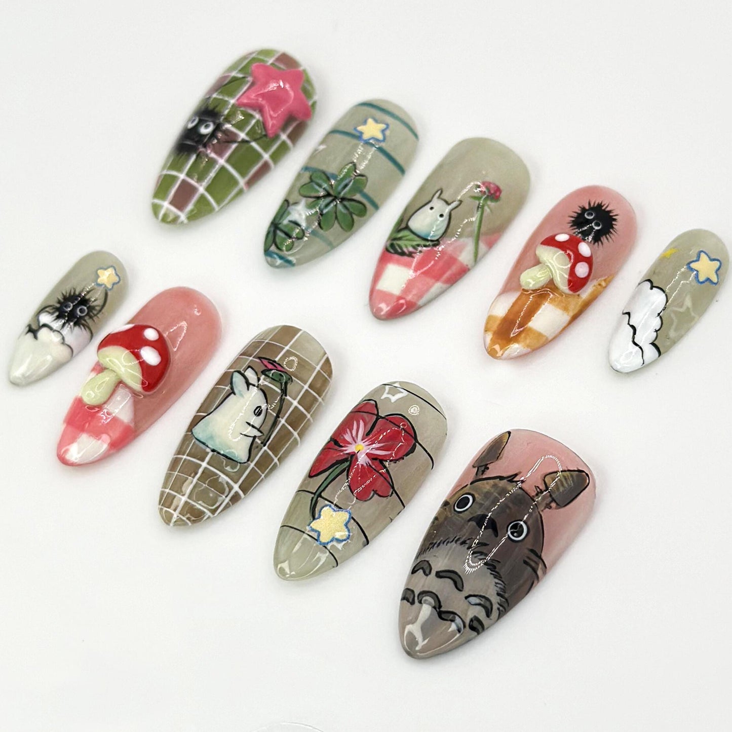 My Neighbor Totoro Press On Nails