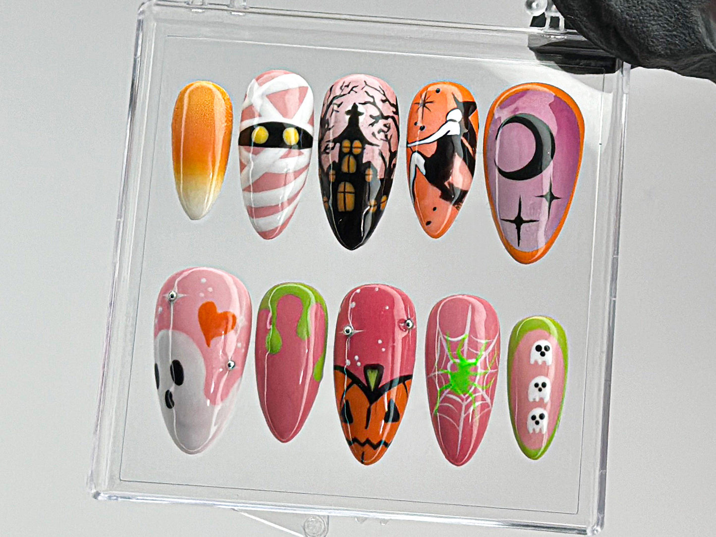 Custom Halloween Press On Nails
