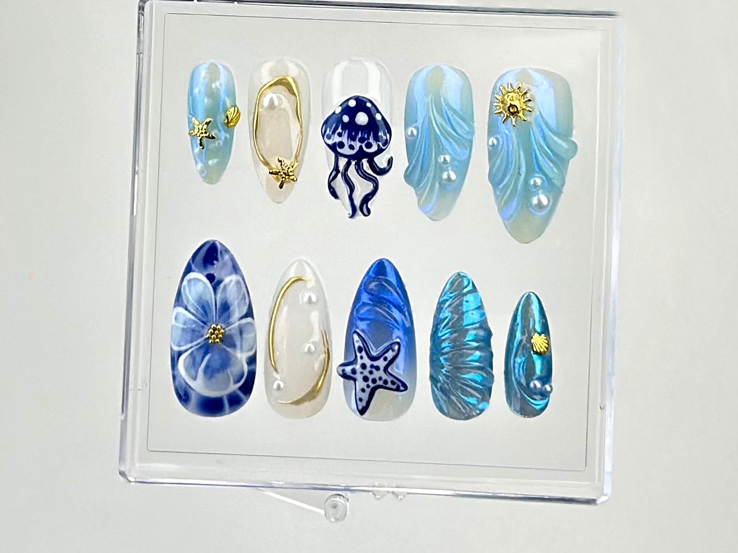 Ocean Fantasy Press On Nails