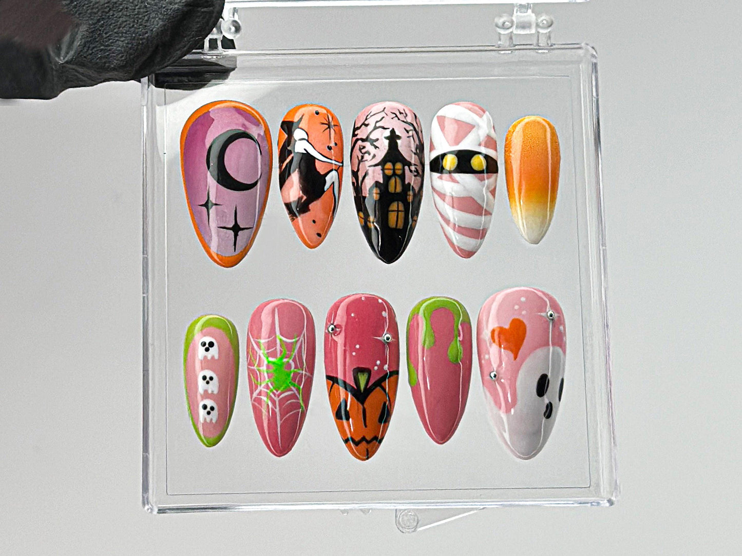 Custom Halloween Press On Nails