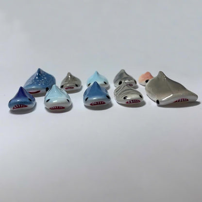 Acrylic Shark Press On Nails 3D Baby Shark