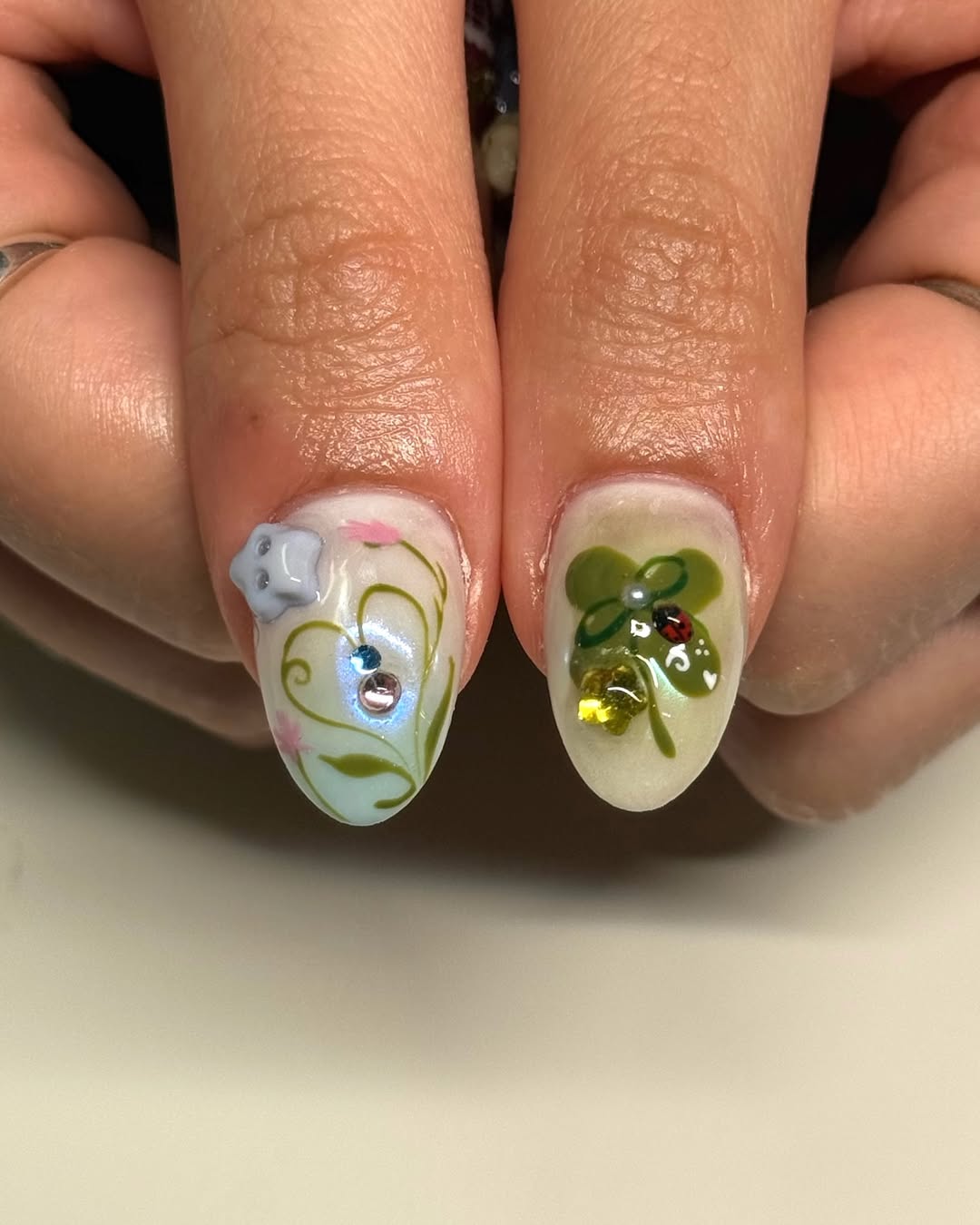 Charming 3D Fruit Garden Press On Nails