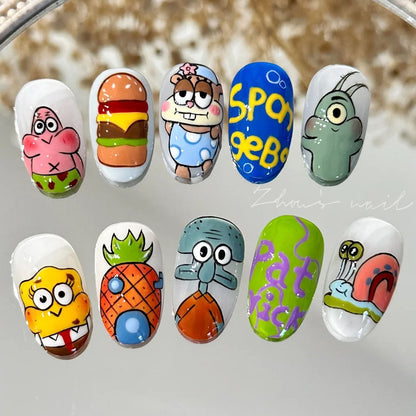 SpongeBob Fun Press On Nails