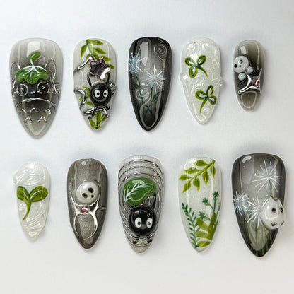 Stunning 3D Nail Art Set - Unique, Trendy Designs