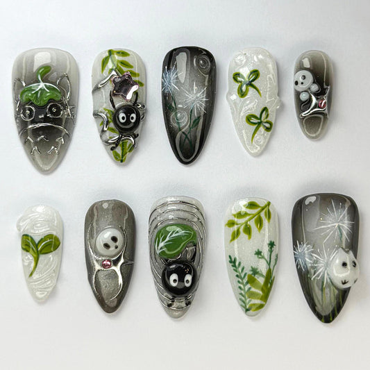 Stunning 3D Nail Art Set - Unique, Trendy Designs