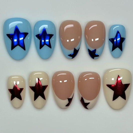 Stunning Star Nail Art Set - Trendy & Durable