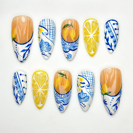 Vivid Jungle Safari Press On Nails